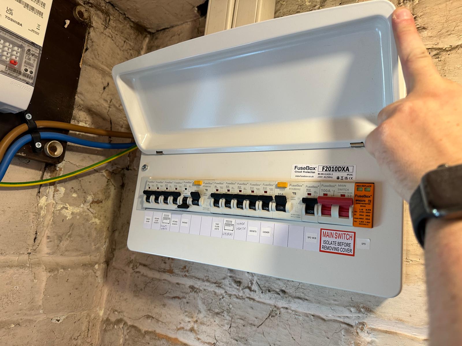 Recent install by Dixon Electrical Solutions